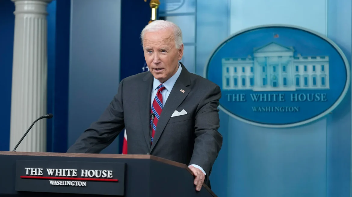 Biden Holds Surprise Press Briefing