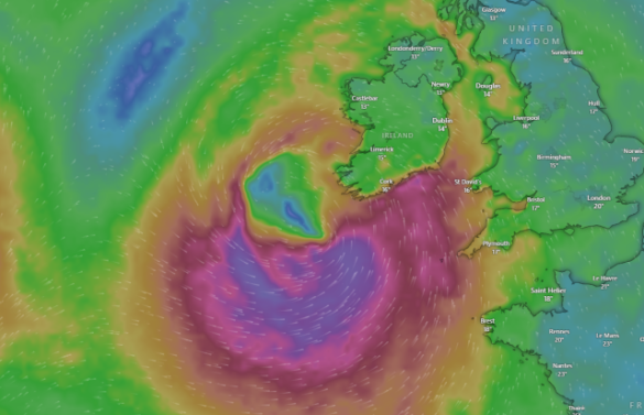 Storm Ashley to Hit Scotland, Authorities Issue Alert
