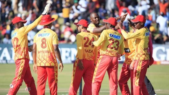 Zimbabwe Men's Cricket Team Established a New World Record of 344 Runs in T-20 Format