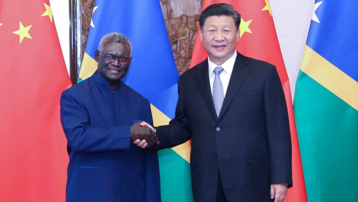 China and Solomon Islands