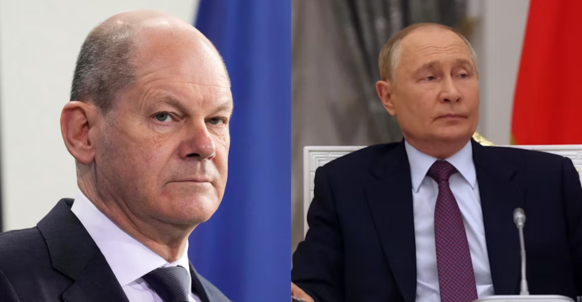 Olaf Scholz Discusses Ukraine War with Vladimir Putin