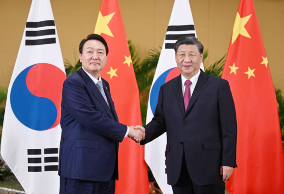 South Korea and China