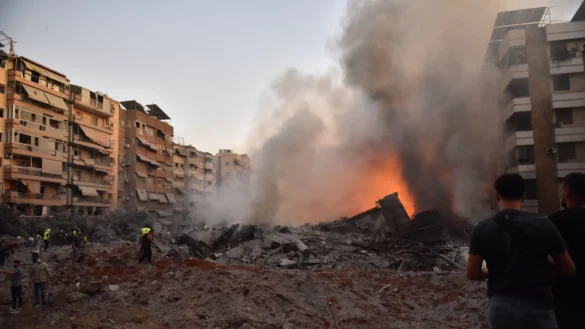 Intense Airstrikes in Beirut and Southern Lebanon